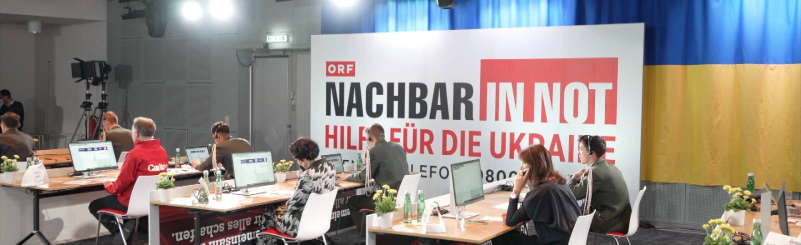 Nachbar in Not sammelt für die Ukraine