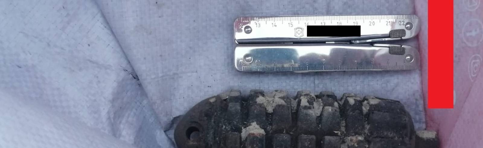 Granate in Dachstuhl entdeckt