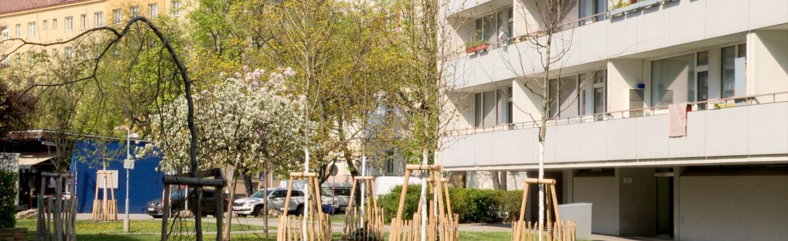 Gemeindebauten: Begrünungen sorgen für Abkühlung