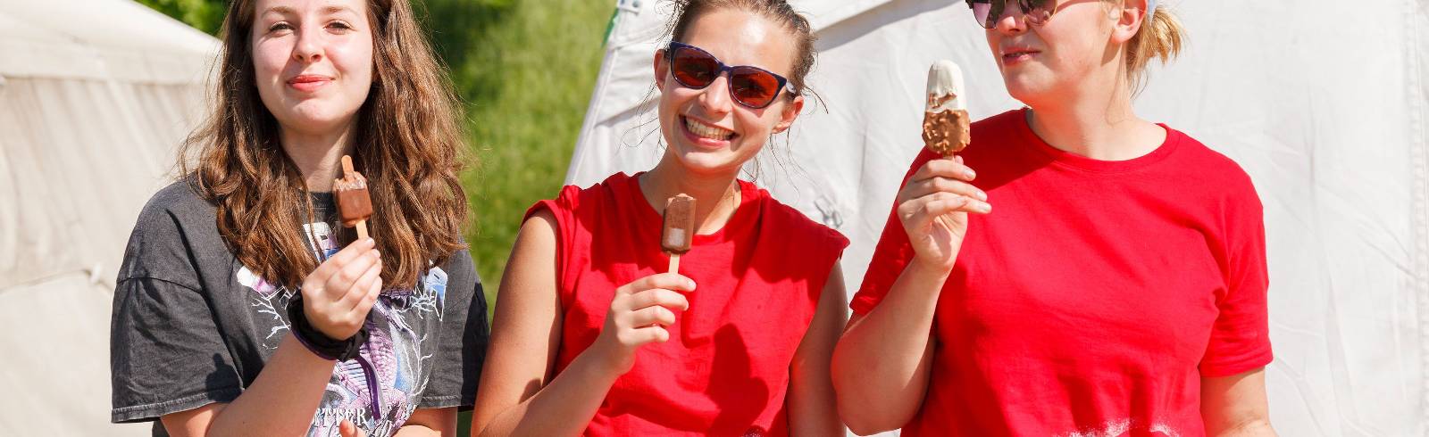 Bezirksflash: Pfingstcamp auf der Donauinsel