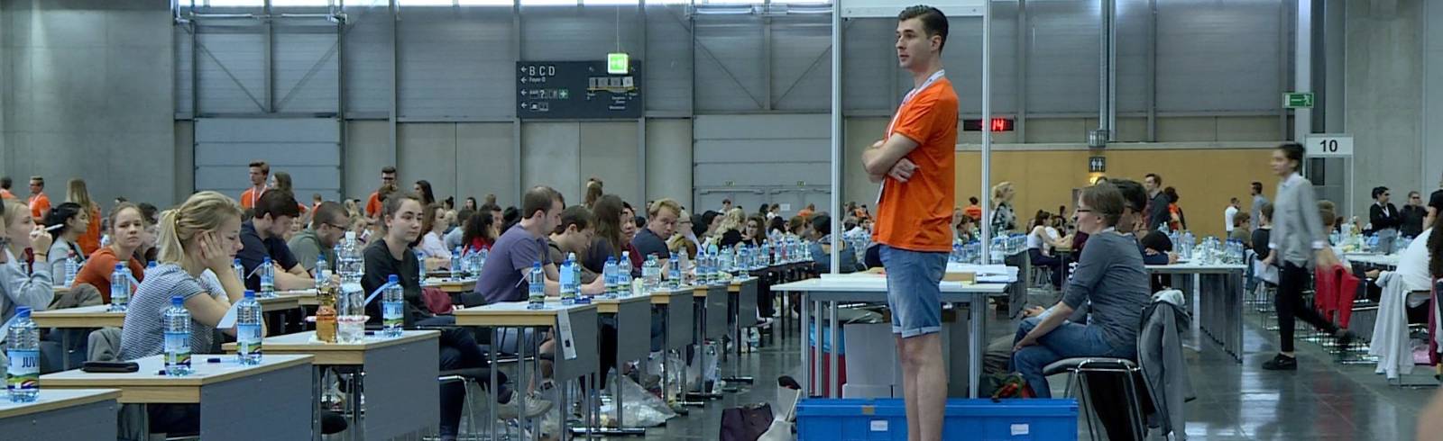 Medizinaufnahmetest in der Messe