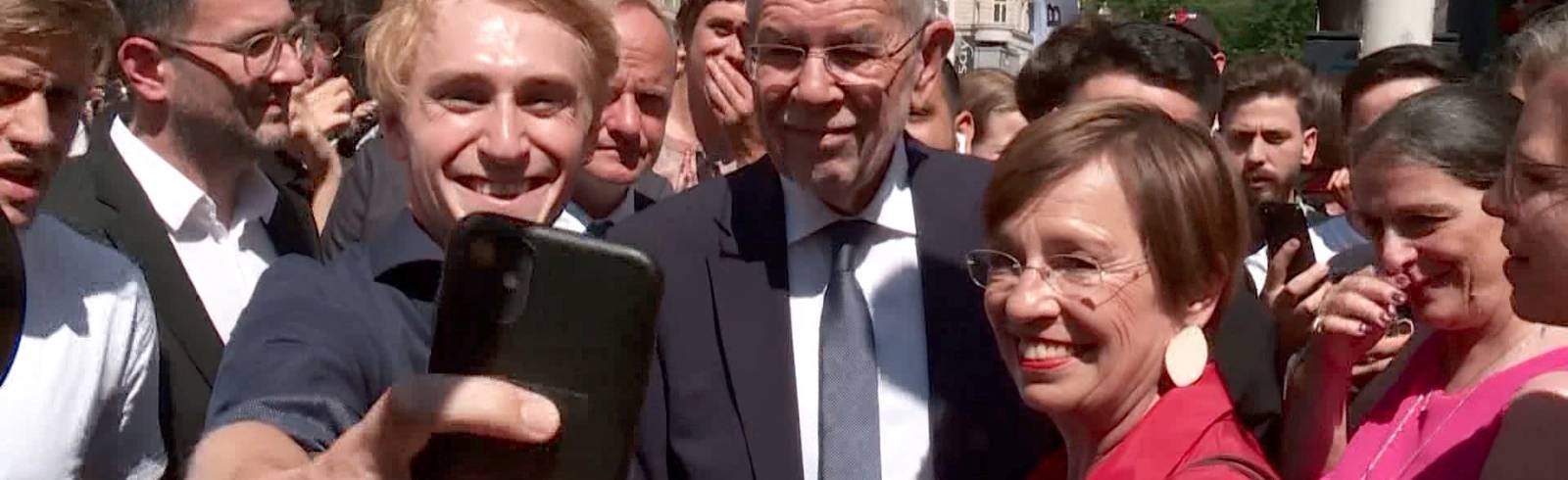 Van der Bellen sorgt für Bahö auf der Mahü