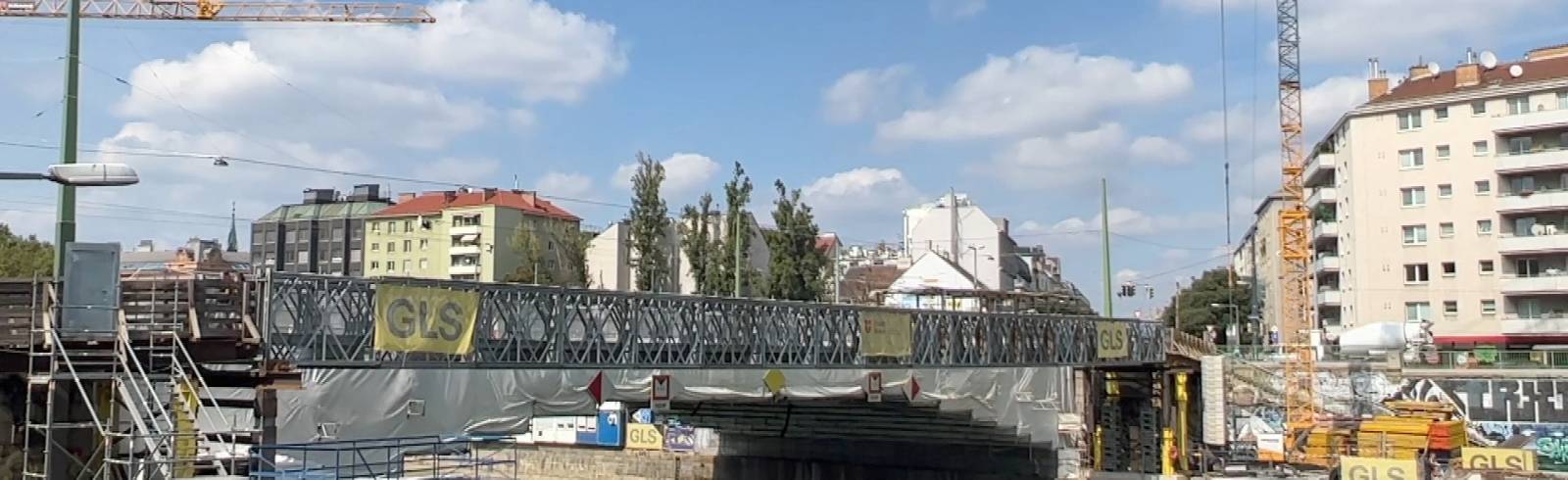 Bezirksflash: Franzensbrücke wieder befahrbar