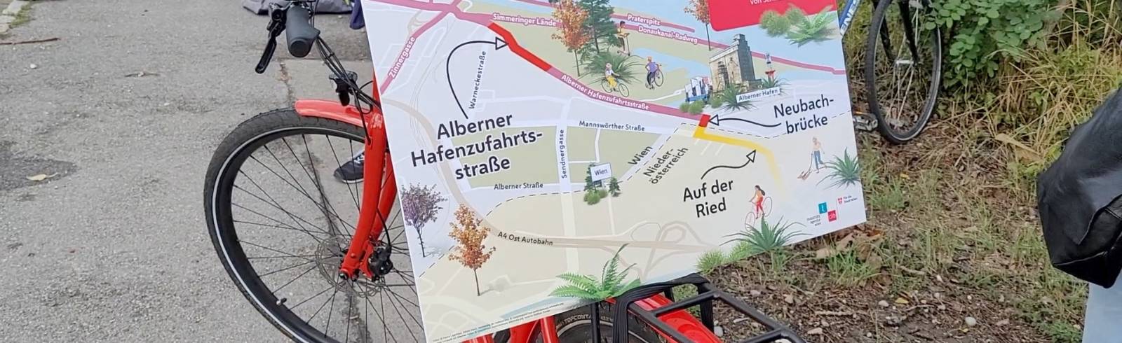 Radweg: Sichere Pendlerstrecke nach Schwechat