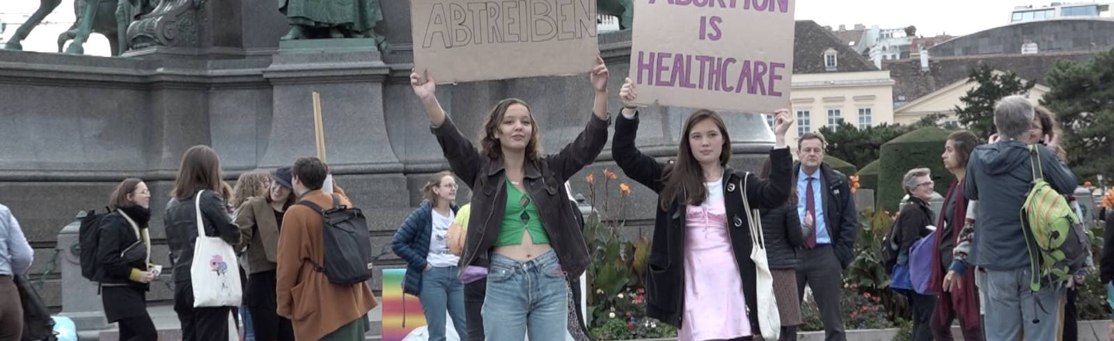 Demonstration für Selbstbestimmung