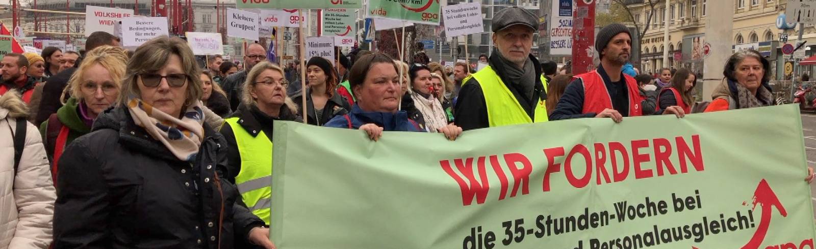 Protest: Sozialbereich fordert mehr Geld