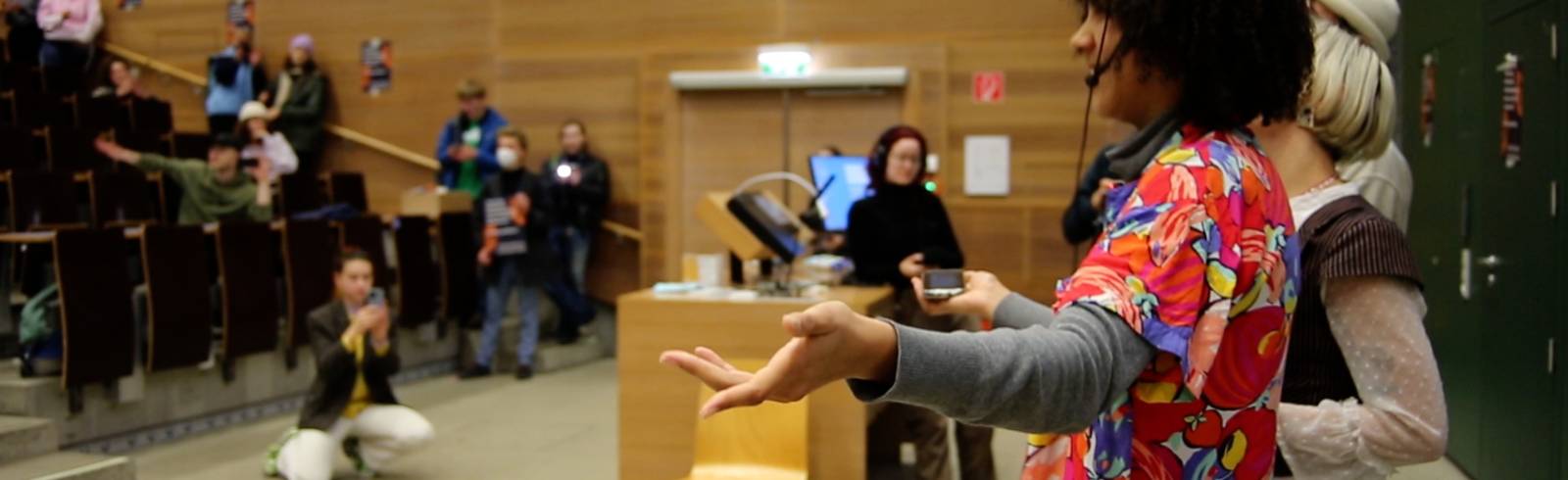 Klimaschützer besetzten Hörsaal an Uni Wien