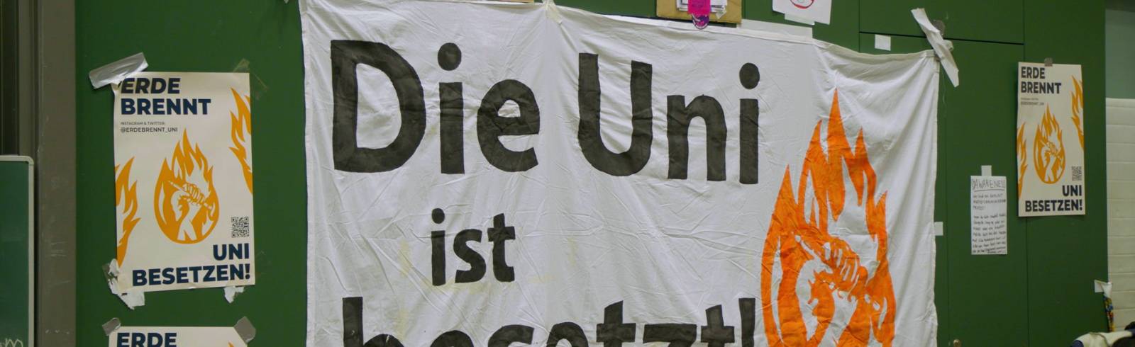 Uni Wien: Hörsaal-Besetzung dauert an