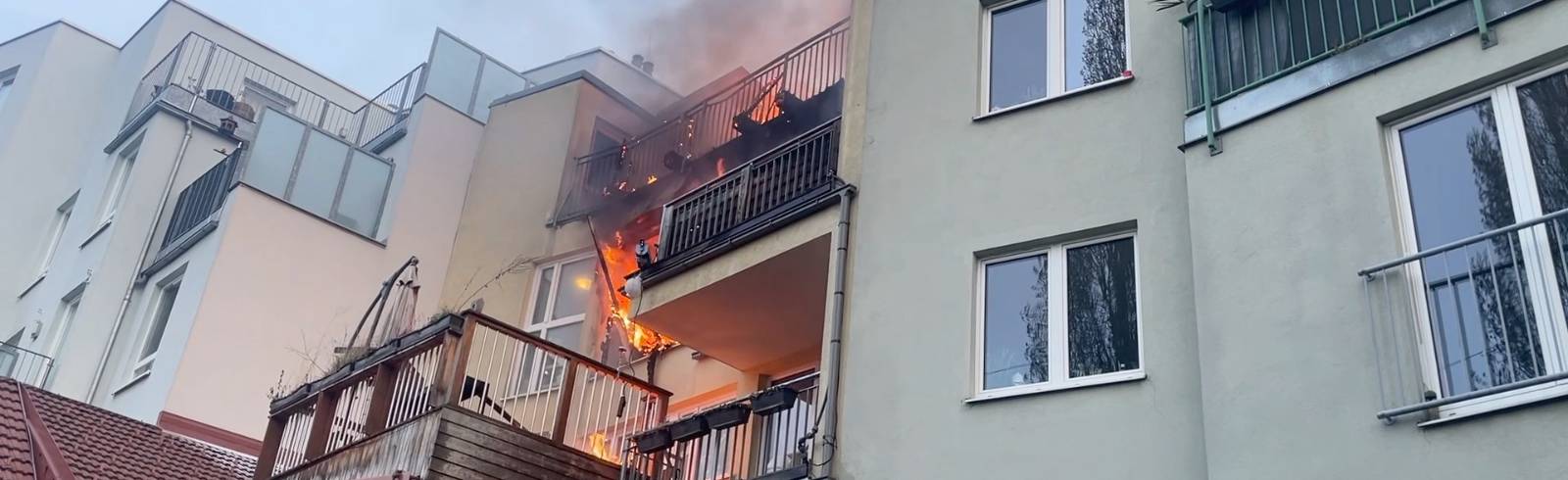 Bezirksflash: Wohnungsbrand in Penzing