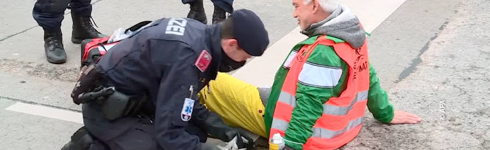 Klimablockaden sorgen für Stau im Frühverkehr