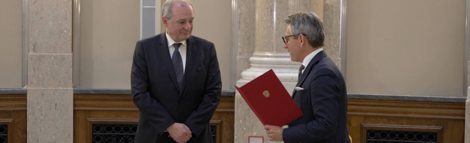 Ehrung für Franz Patay