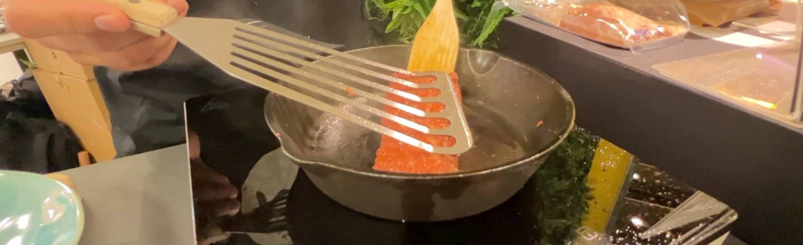 Bezirksflash: Veganer Lachs aus dem 3D-Drucker