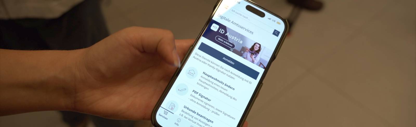 ID Austria: Neue Funktionen für Bürger*innenservice-App