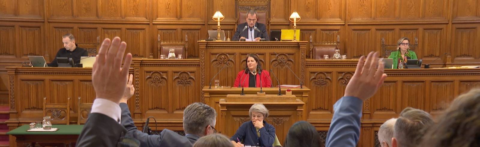 Landtag und Gemeinderat vor Weihnachten