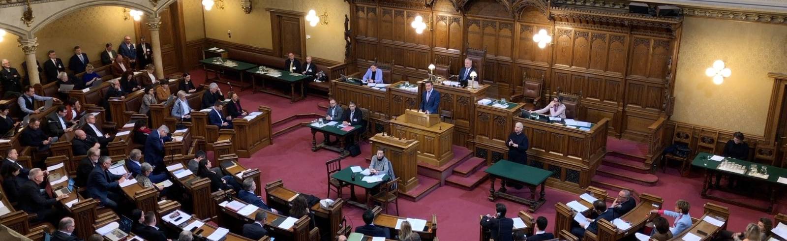 Wiener Gemeinderat diskutiert Doppelbudget