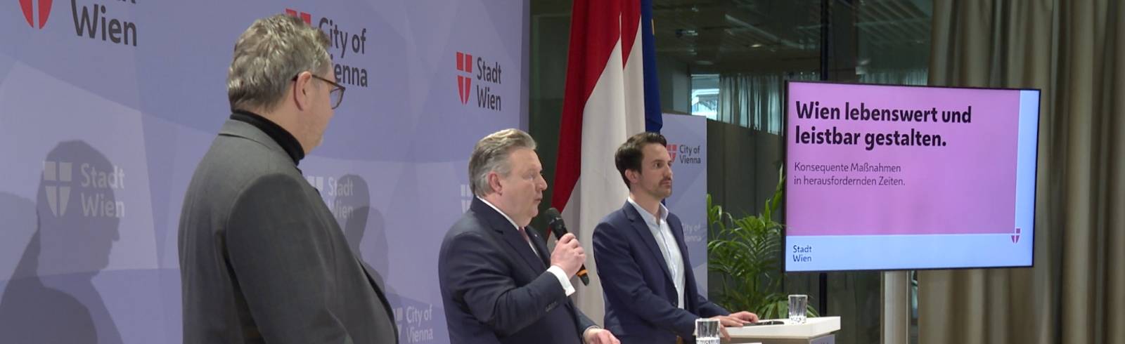 Rot-Pink beschwört in Wien gute Zusammenarbeit