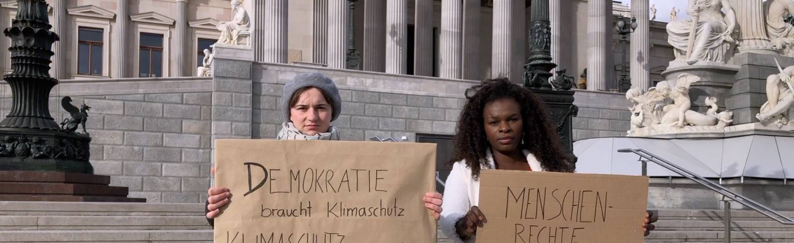 Demo: Zeichen gegen Rechts in Wien