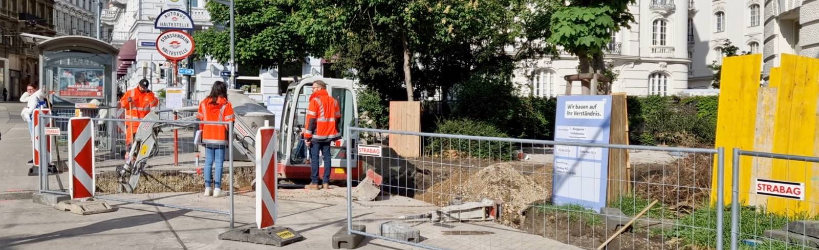 Bezirksflash: Umgestaltung rund ums Volkstheater