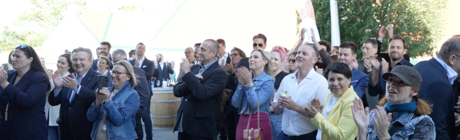 Willkommensparty als Warm up für das Donauinselfest