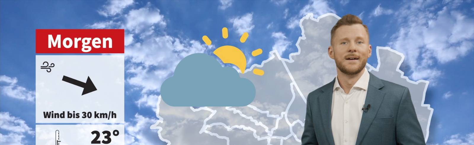 Wetter: Erst Sonne, dann Wolken