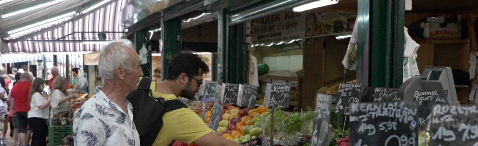 Sketches und Skateboards beim Naschmarktfest