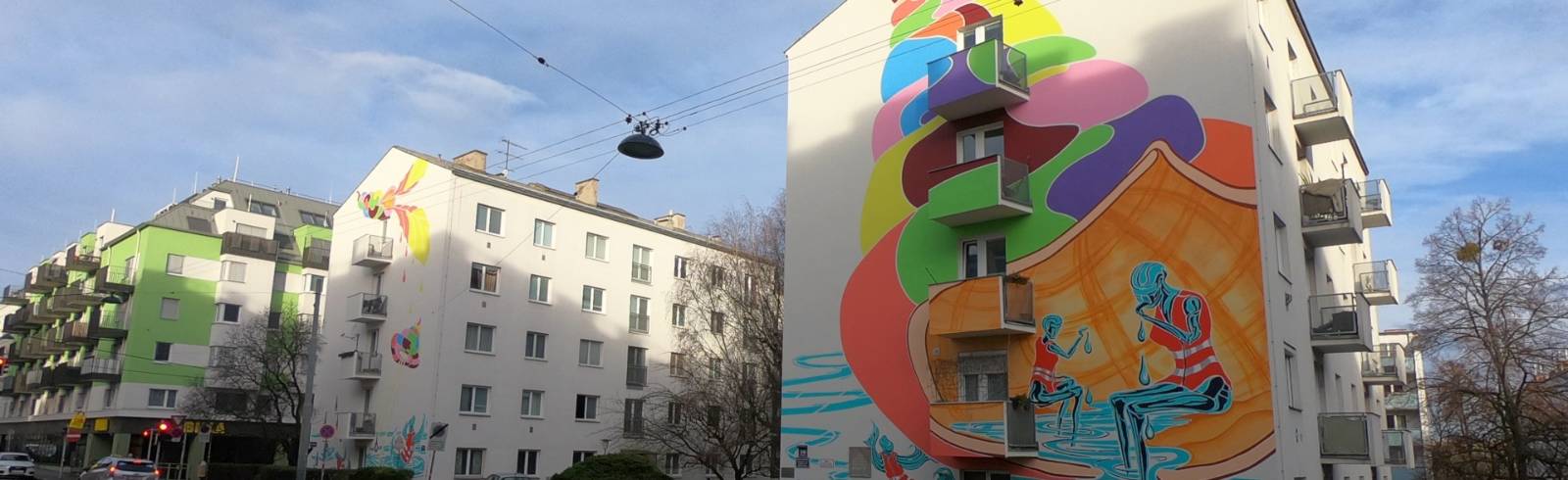 Bezirksflash: Neues Mural in Meidling