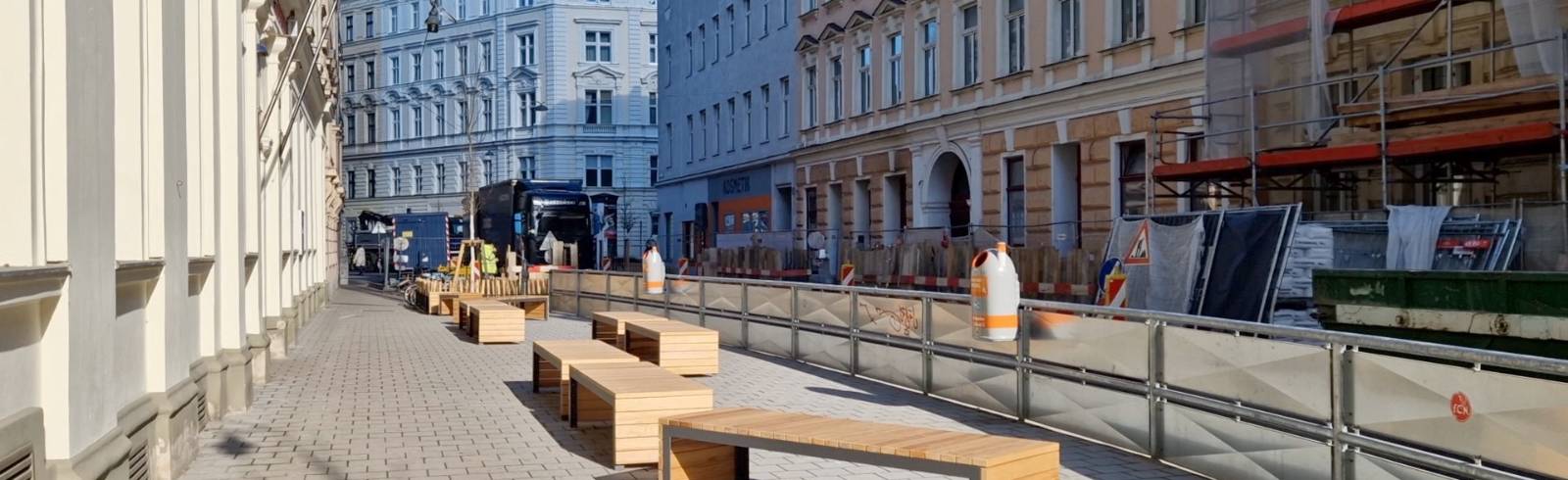 Bezirksflash: Schulvorplatz in der Hahngasse fertig