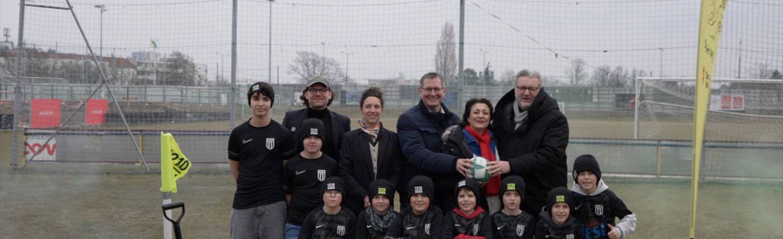 Spatenstich bei „1210 Wien“: Neuer Raum für Sport und Kultur entsteht