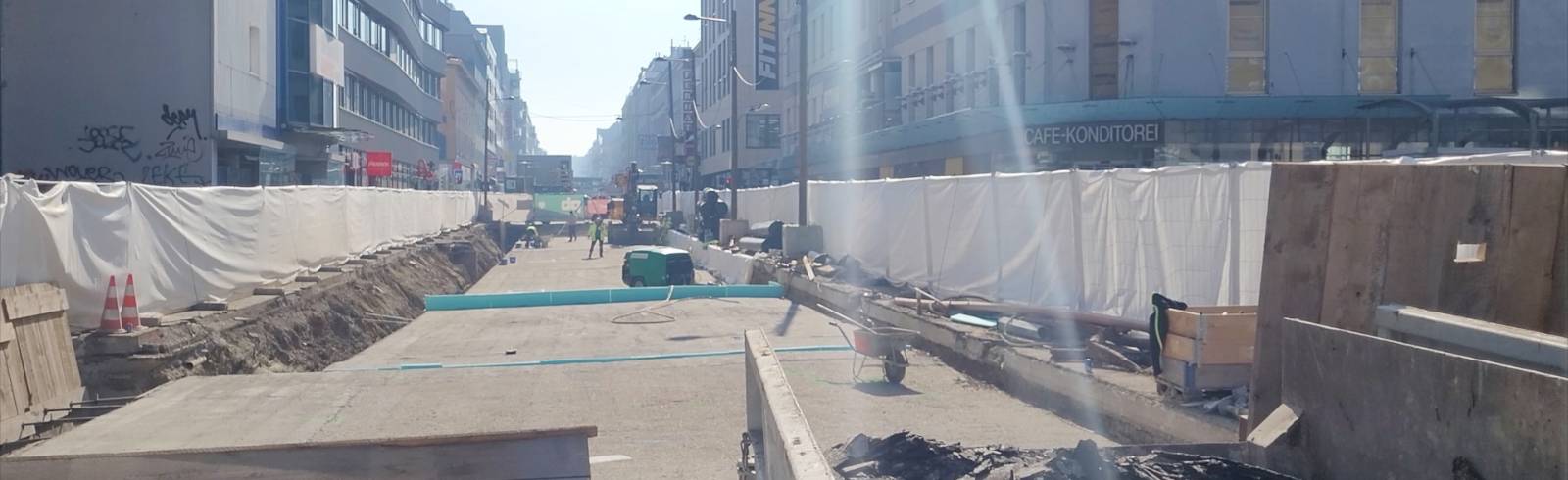 Bezirksflash: Favoritenstraße wird umgebaut