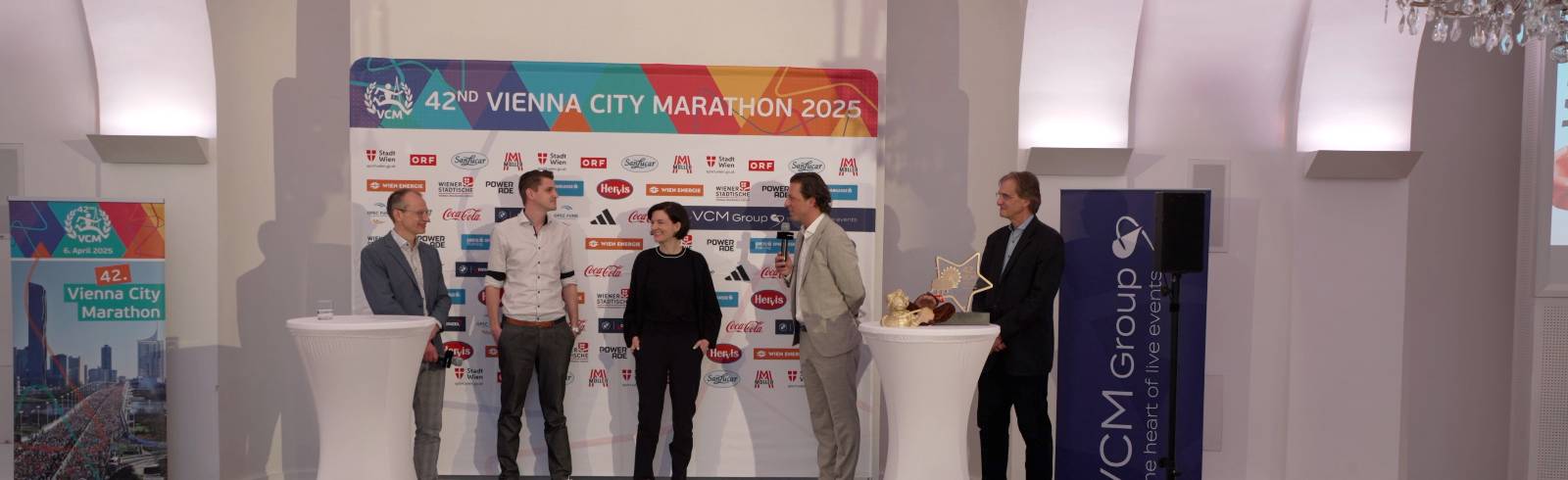 Walzerweltrekordversuch beim Vienna City Marathon