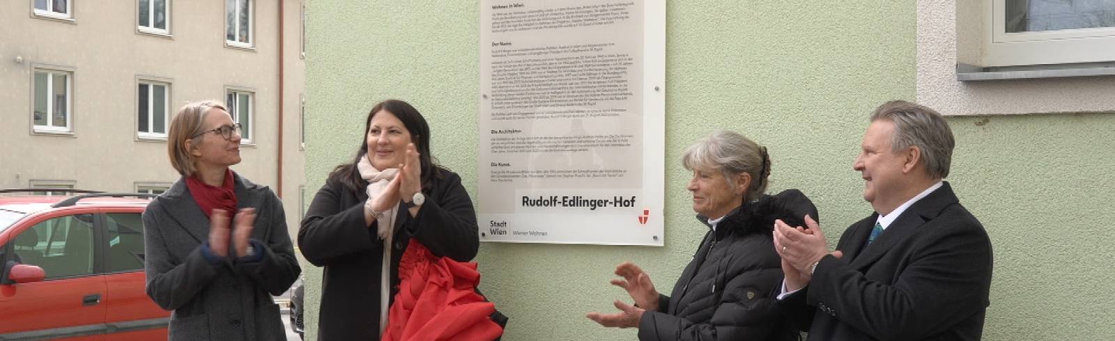 Penzing: Ein Gemeindebau für Rudi Edlinger