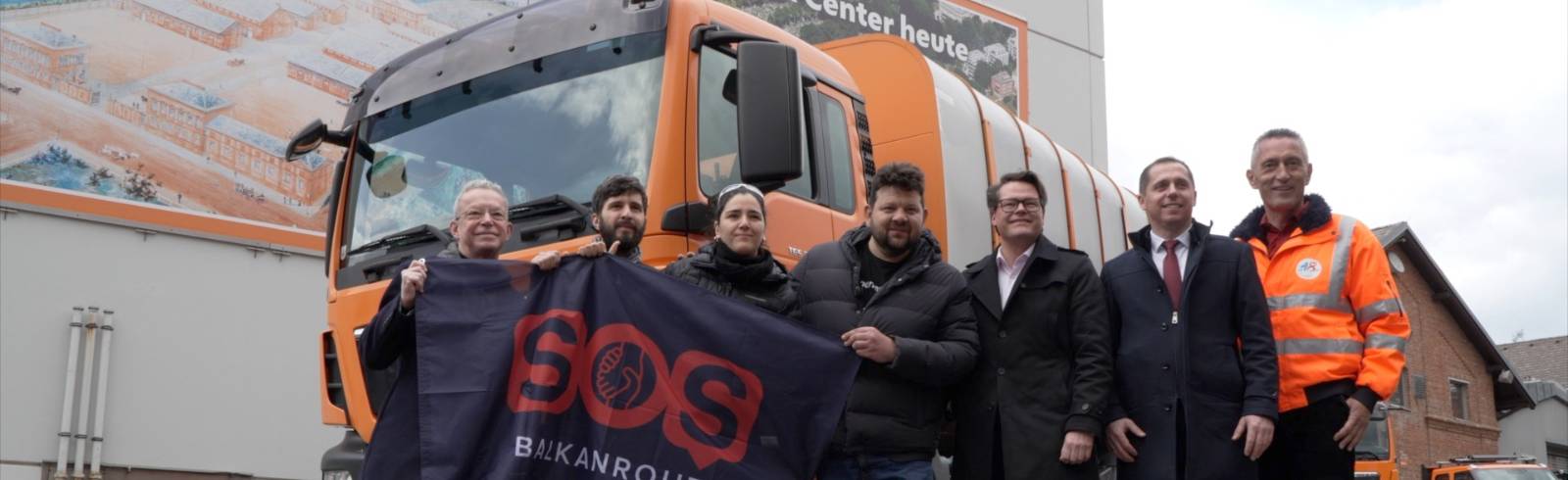 Ein Müllauto für Wiens Partnerstadt Bihać