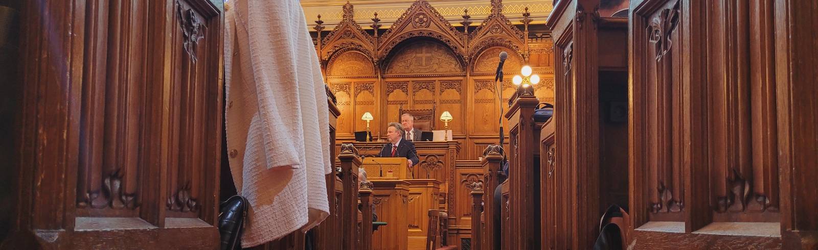 Gemeinderat: Wahlkampf und versöhnlicher Abschied