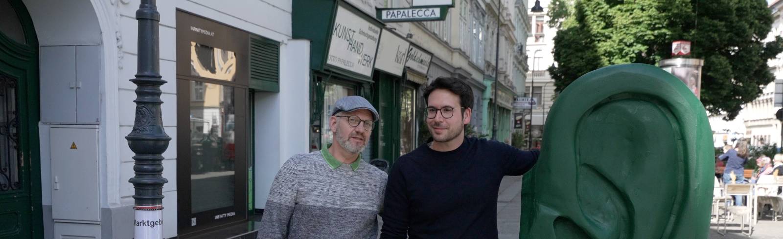 Margareten: Offenes Ohr in Grün