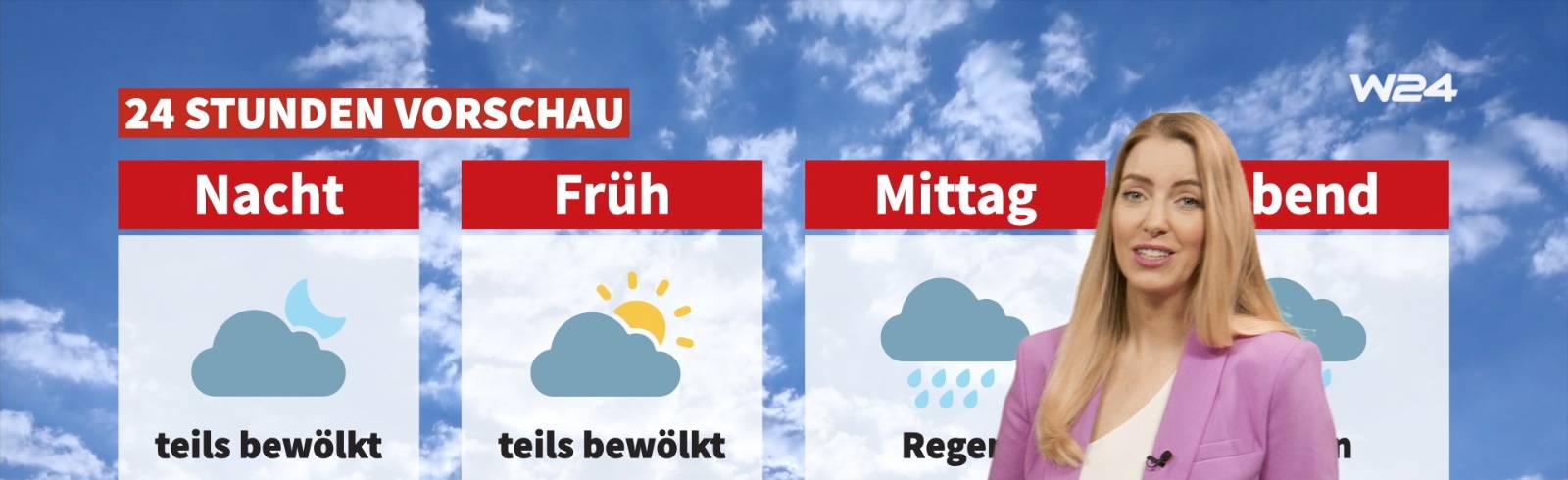 24 Stunden Wien Wetter: Zunehmend nass