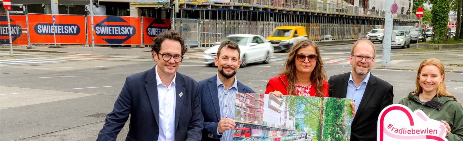 Neubaugürtel: Schneller unterwegs am neuen Radweg