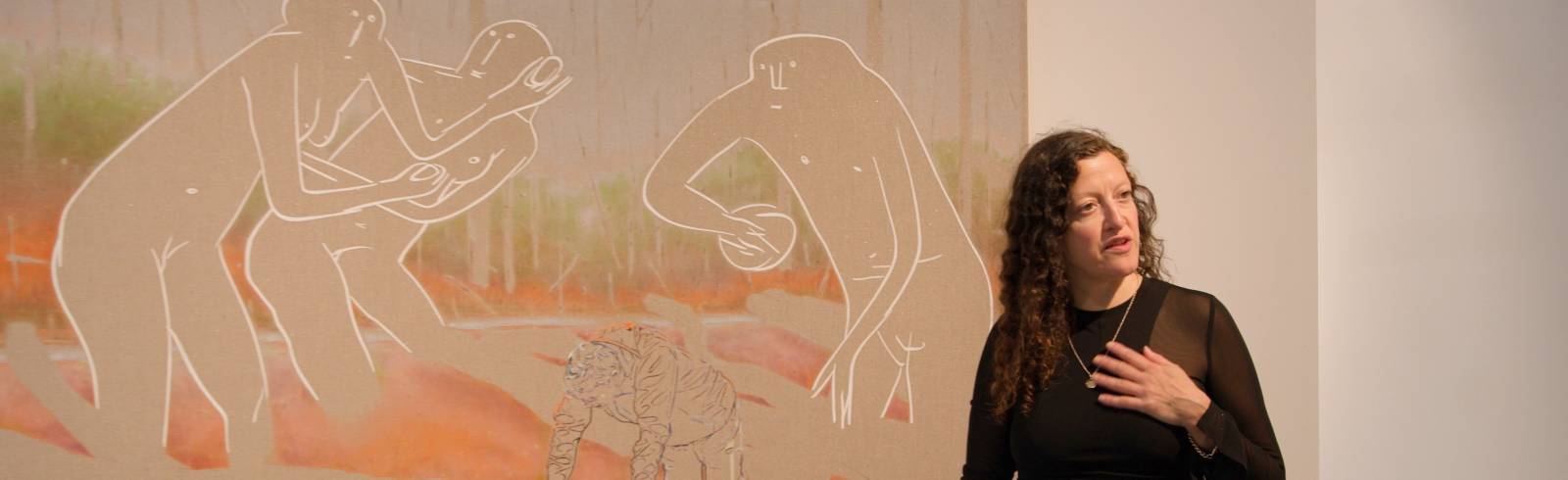 Kahan Art Space: Dialog mit totem Vater durch Bilder