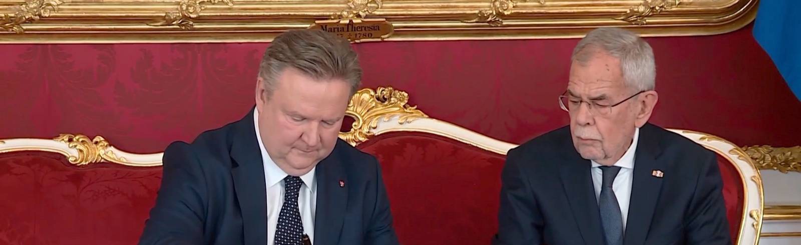 Ludwig vom Bundespräsidenten als Landeshauptmann von Wien angelobt