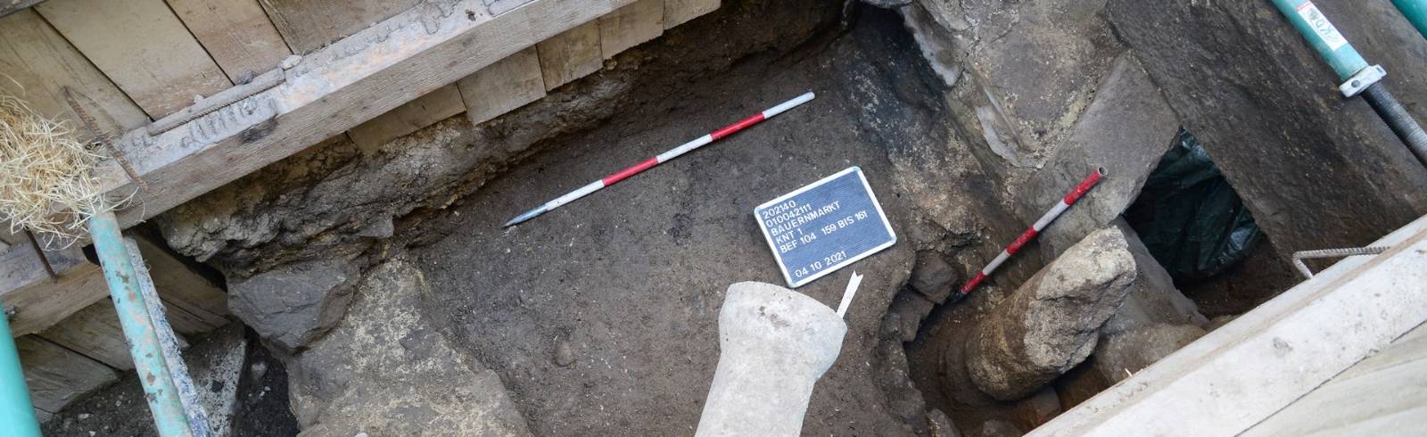 Ausgrabungen: Gefängnis am Bauernmarkt?