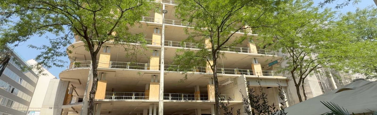 "Lamarr"-Rohbau: Der Abbruch hat begonnen