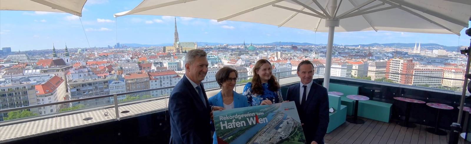 Hafen Wien erzielt 2024 mehr Gewinn