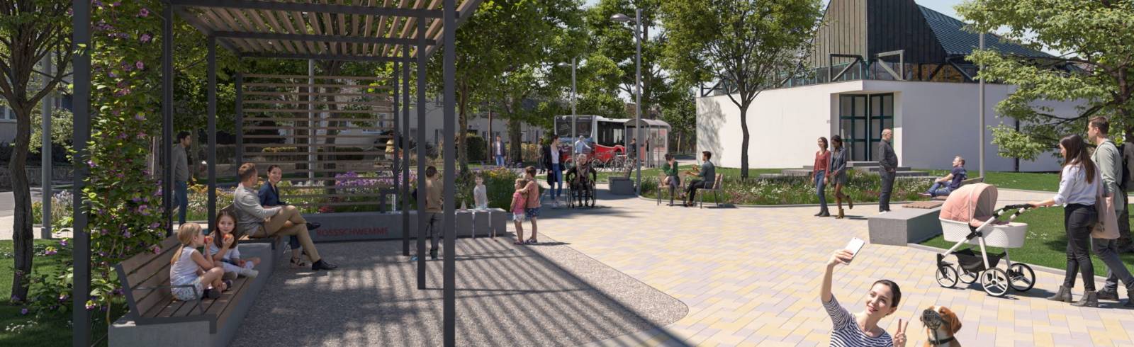 Bezirksflash: Süßenbrunner Platz wird klimafit