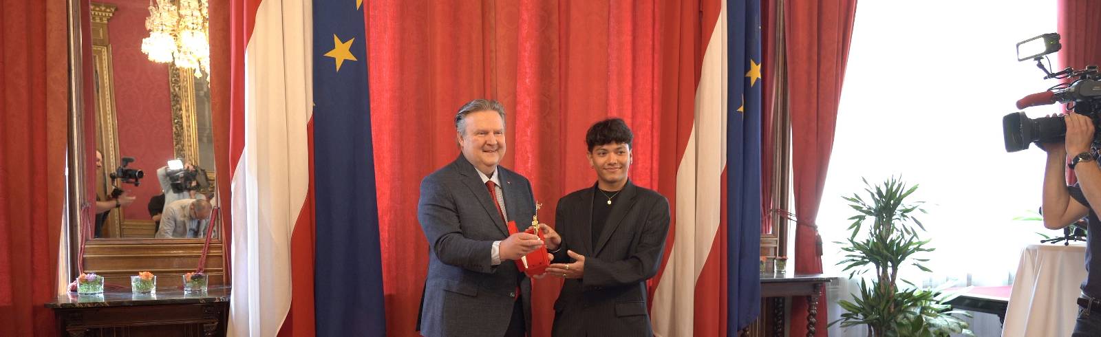 Wiener Auszeichnung für Songcontest-Gewinner JJ