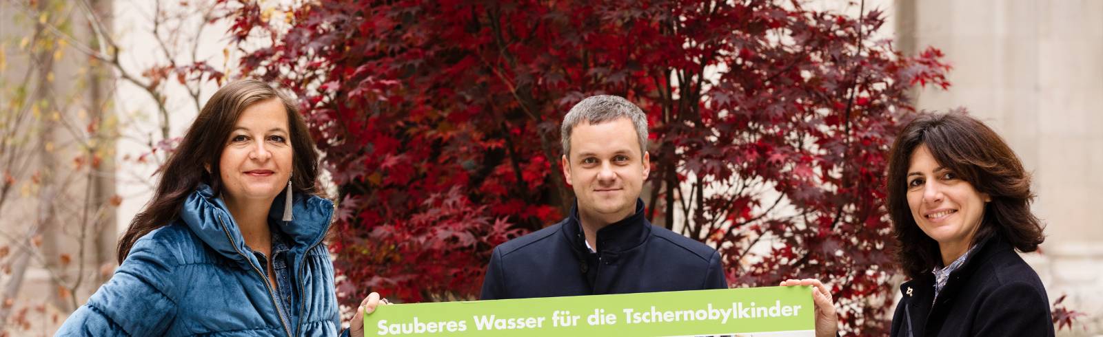 Wien hilft: 9 neue Wasseraufbereitungsanlagen für Ukraine