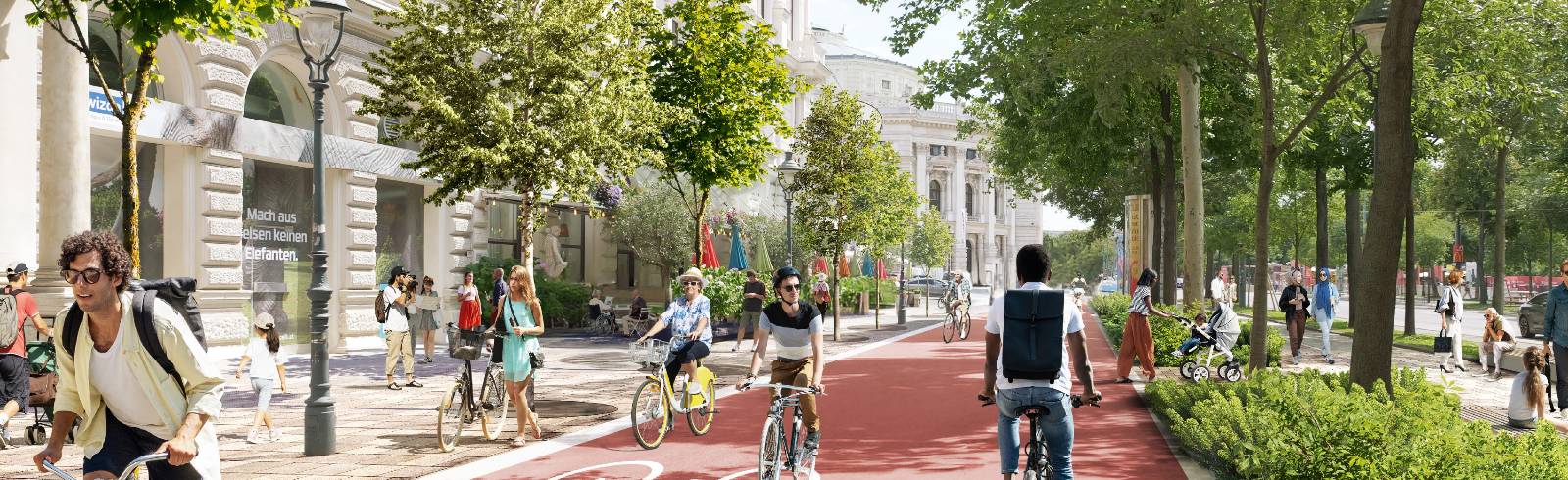 Ringstraße: Grüne präsentierten Konzept für Neugestaltung