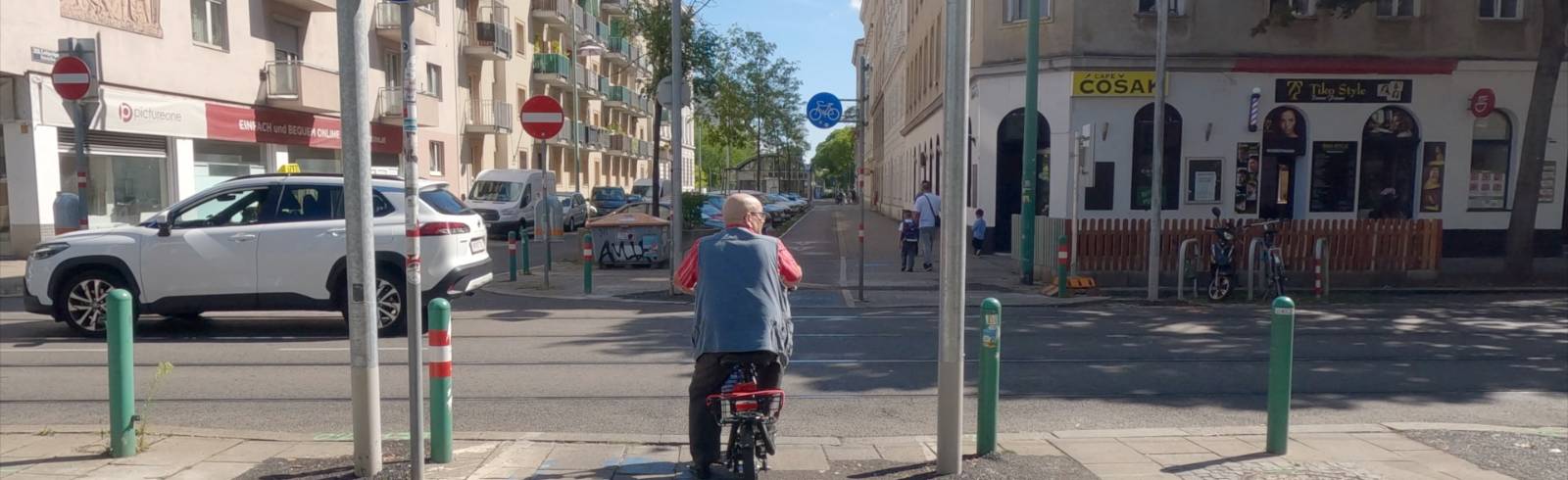 Bezirksflash: Neue Ampel in der Brigittenau