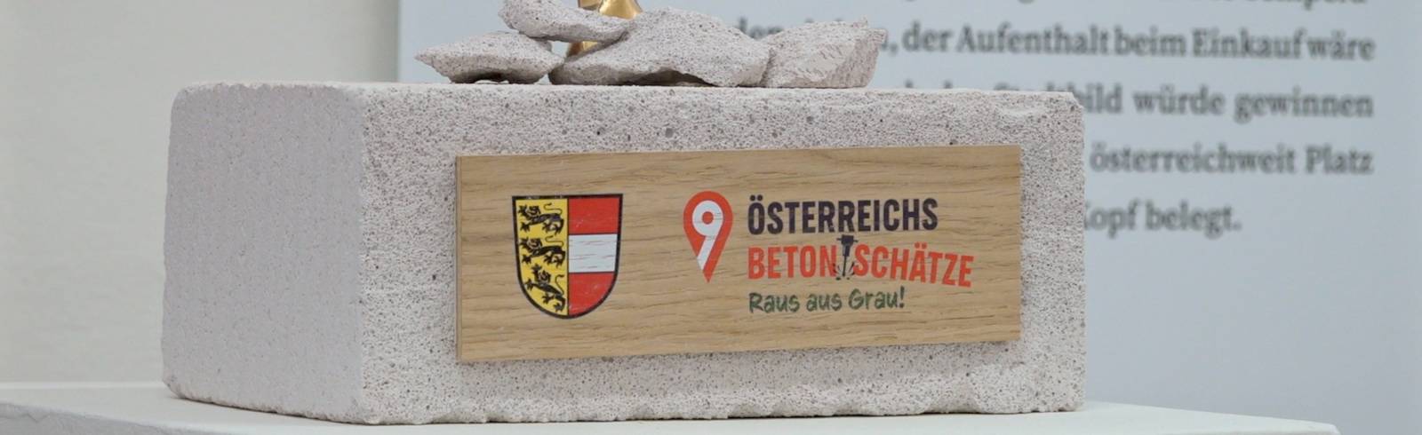 Auszeichnung für Bodenversiegelung