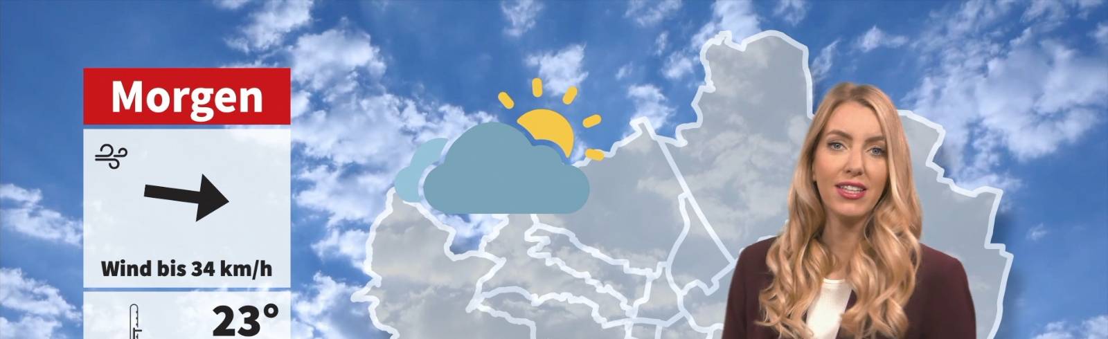 Wetter: Erst bewölkt, dann sonnig
