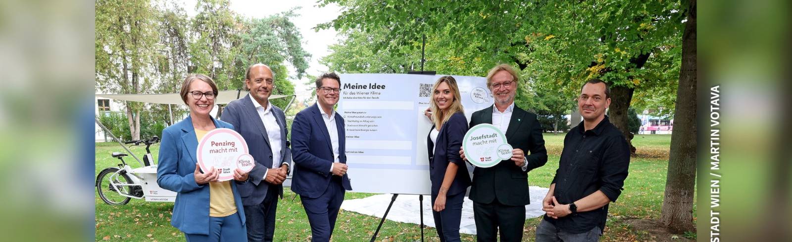 Klimateam: Ideen für Penzing und Josefstadt gefragt