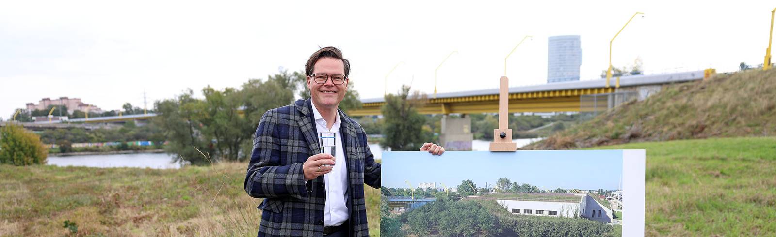 Wien errichtet Wasserwerk auf der Donauinsel